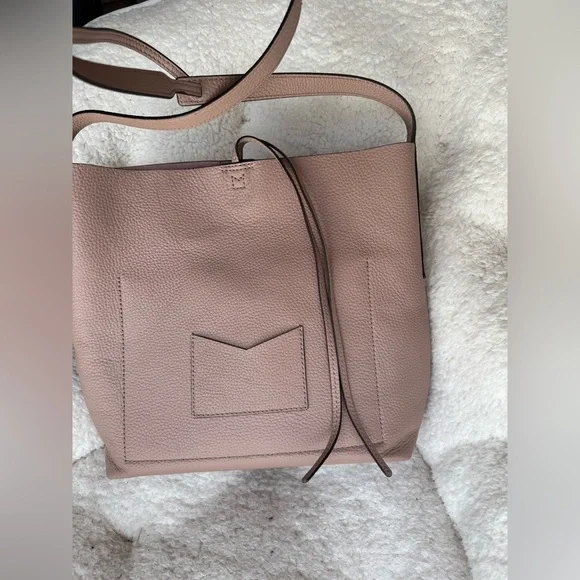 Junie Large Pebbled Leather Messenger - Picture 3 of 13